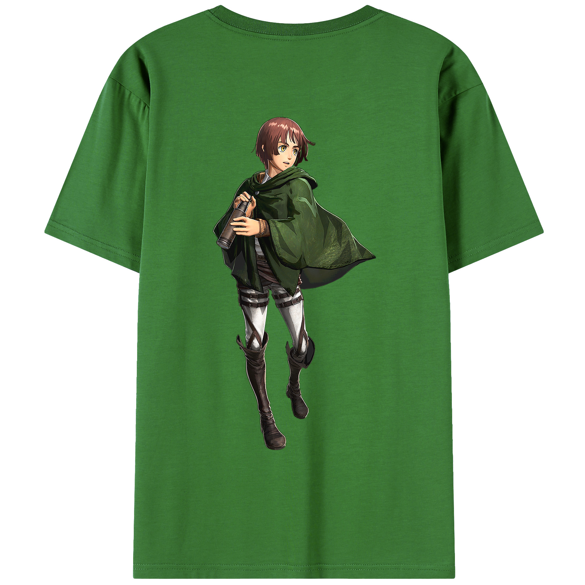（画像用） 進撃の巨人 Attack on Titan レディース半袖Tシャツ(バックプリント)